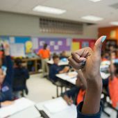 Foto de KIPP Schools de: Thumbs up for the answer given at KIPP South Fulton Academy
