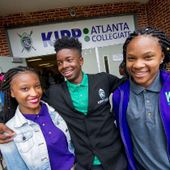Foto de KIPP Schools de: KIPP Atlanta Collegiate Warriors show our Team and Family spirit.