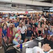 Foto de Tylers de: Southlake team work party with team bonding, giveaways, snacks, and good vibes all around!