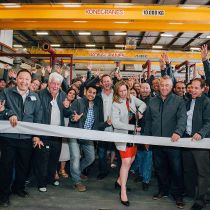 Foto de Startec de: Startec team at a grand opening of a new projecy