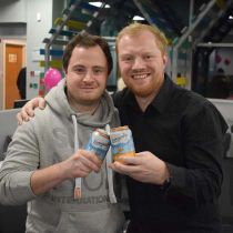 Foto de Ascensos de: #theAteam with some Brewgooder from our Office Beer Club!