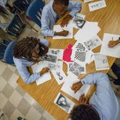 Foto de KIPP Schools de: A peek into what's going on during art class at KIPP WAYS Academy