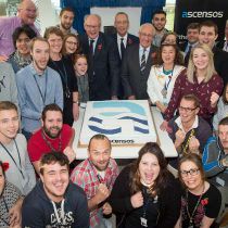 Foto de Ascensos de: #theAteam celebrating the opening of our Isle of Wight office in 2017!