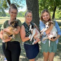 Foto de OMNI Human Resource Solutions de: OMNI staff members at "Bark &amp; Brunch," a Corporate Woods "Life at Work" event
