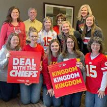 Foto de OMNI Human Resource Solutions de: Celebrating the Kansas City Chiefs at OMNI